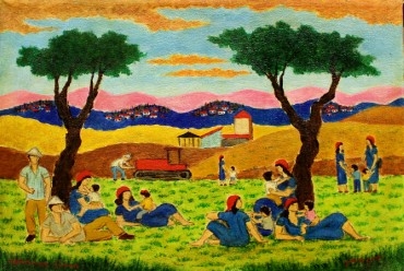 יוחנן סימון אמן ישראלי ציור למכירה