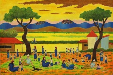 יוחנן סימון אמן ישראלי ציור למכירה