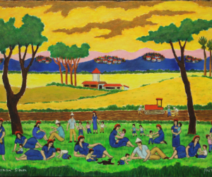 יוחנן סימון אמן ישראלי ציור למכירה