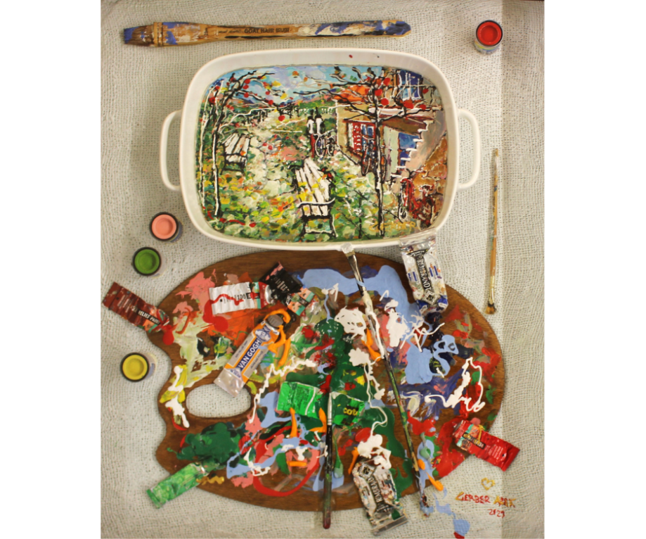 אליק גרבר - משולחנו של האמן