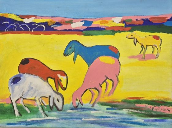 2 כבשים לבנות קדישמן